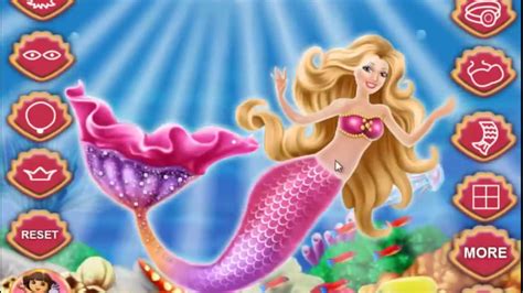 jogos de vestir sereia,jogo da barbie de sereia